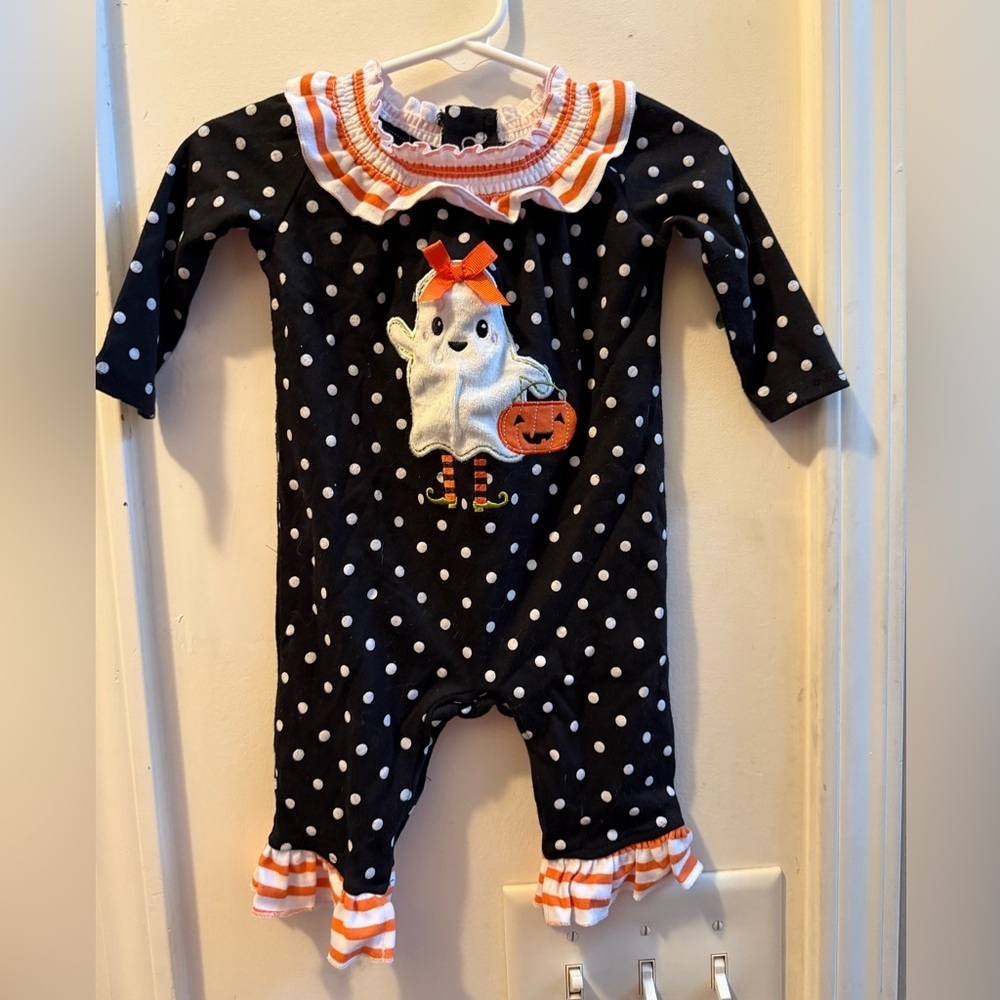 Baby Essentials Halloween Ghost Romper